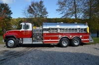 Tanker 12 2002 Mack, Four Guys, Water Tanker, 2,600 gallons Housed at Headquarters, Station 1